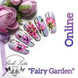 Fairy Garden - Zselés Festés Online - Bodó Zitával